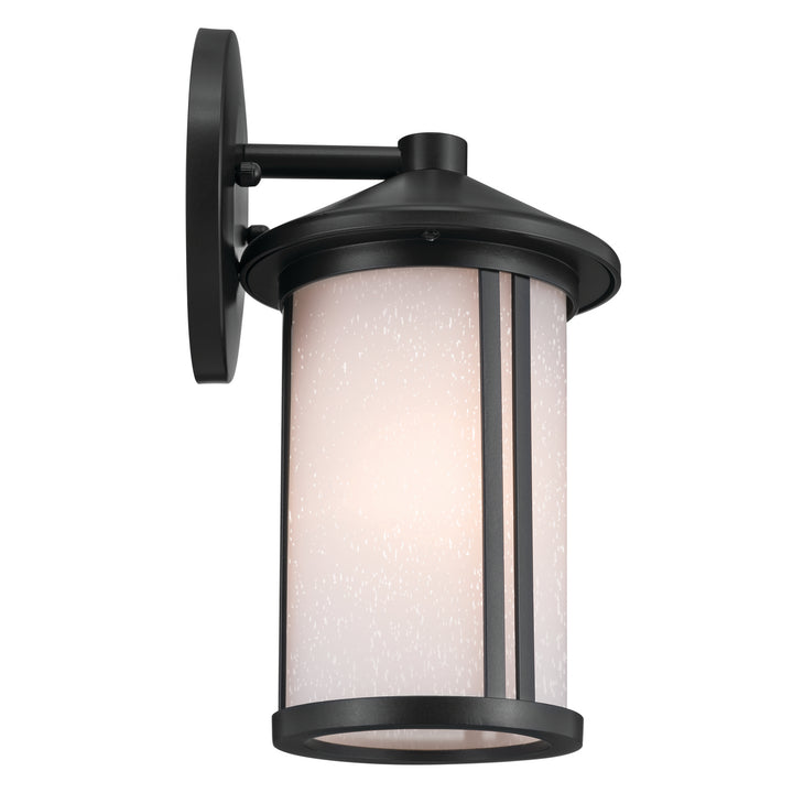 Kichler Canada - 59098BK - One Light Outdoor Wall Mount - Lombard - Black