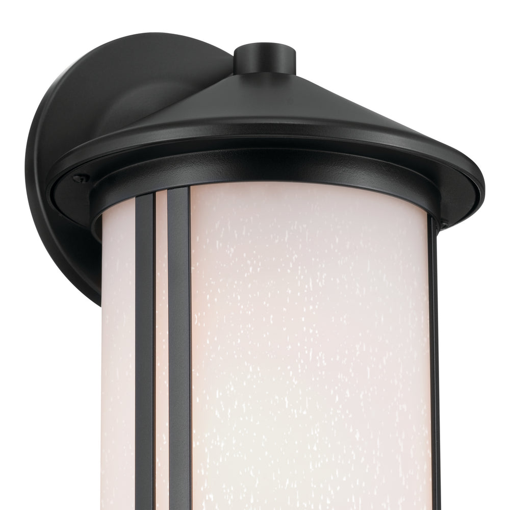 Kichler Canada - 59099BK - One Light Outdoor Wall Mount - Lombard - Black