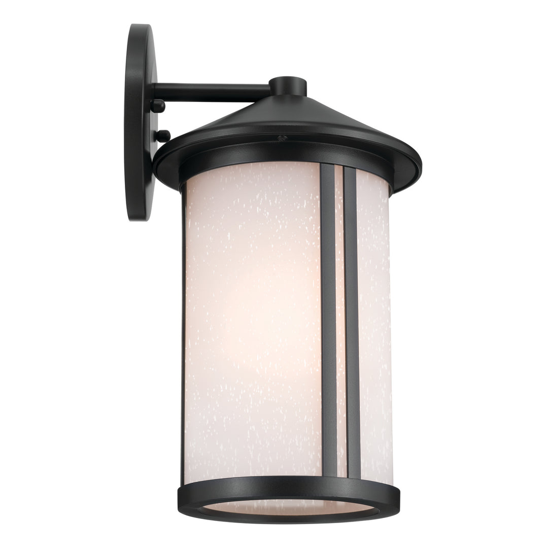 Kichler Canada - 59099BK - One Light Outdoor Wall Mount - Lombard - Black