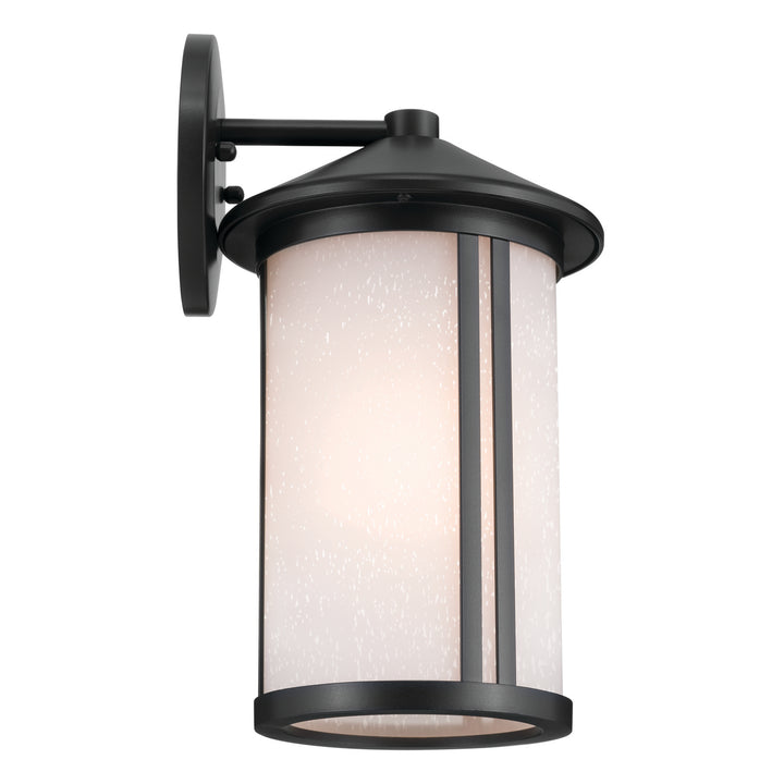 Kichler Canada - 59099BK - One Light Outdoor Wall Mount - Lombard - Black