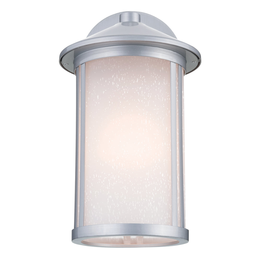 Kichler Canada - 59100BA - One Light Outdoor Wall Mount - Lombard - Brushed Aluminum