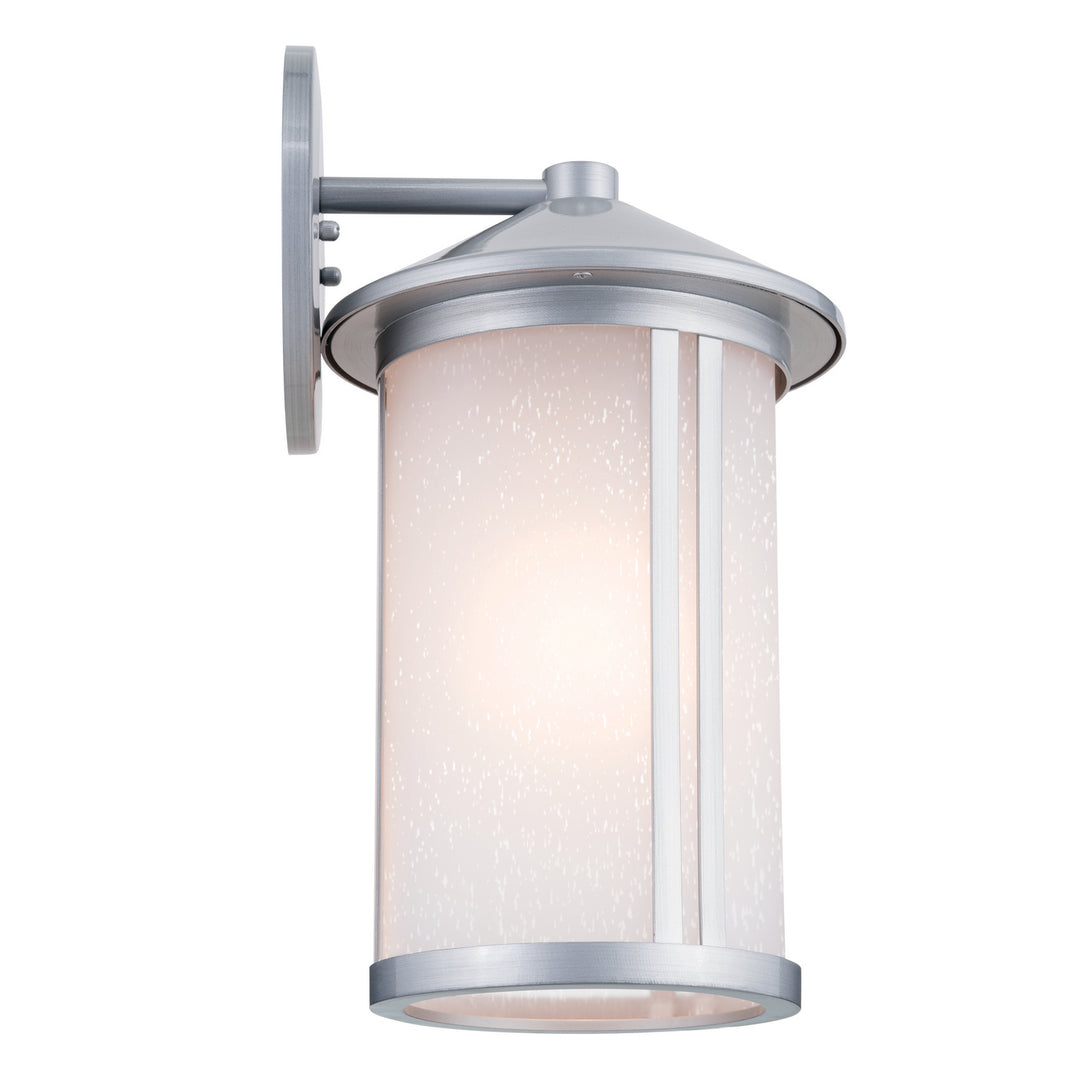 Kichler Canada - 59100BA - One Light Outdoor Wall Mount - Lombard - Brushed Aluminum