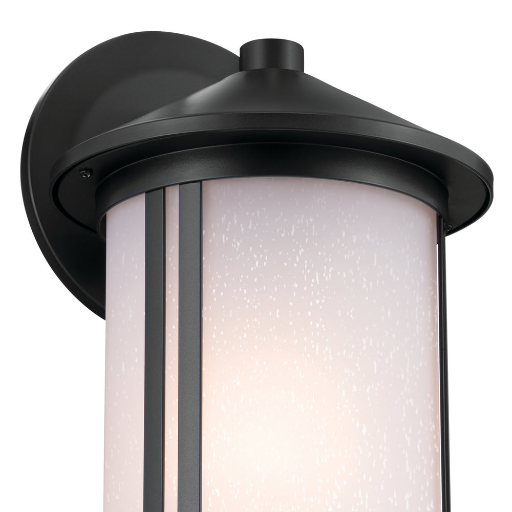 Kichler Canada - 59100BK - One Light Outdoor Wall Mount - Lombard - Black