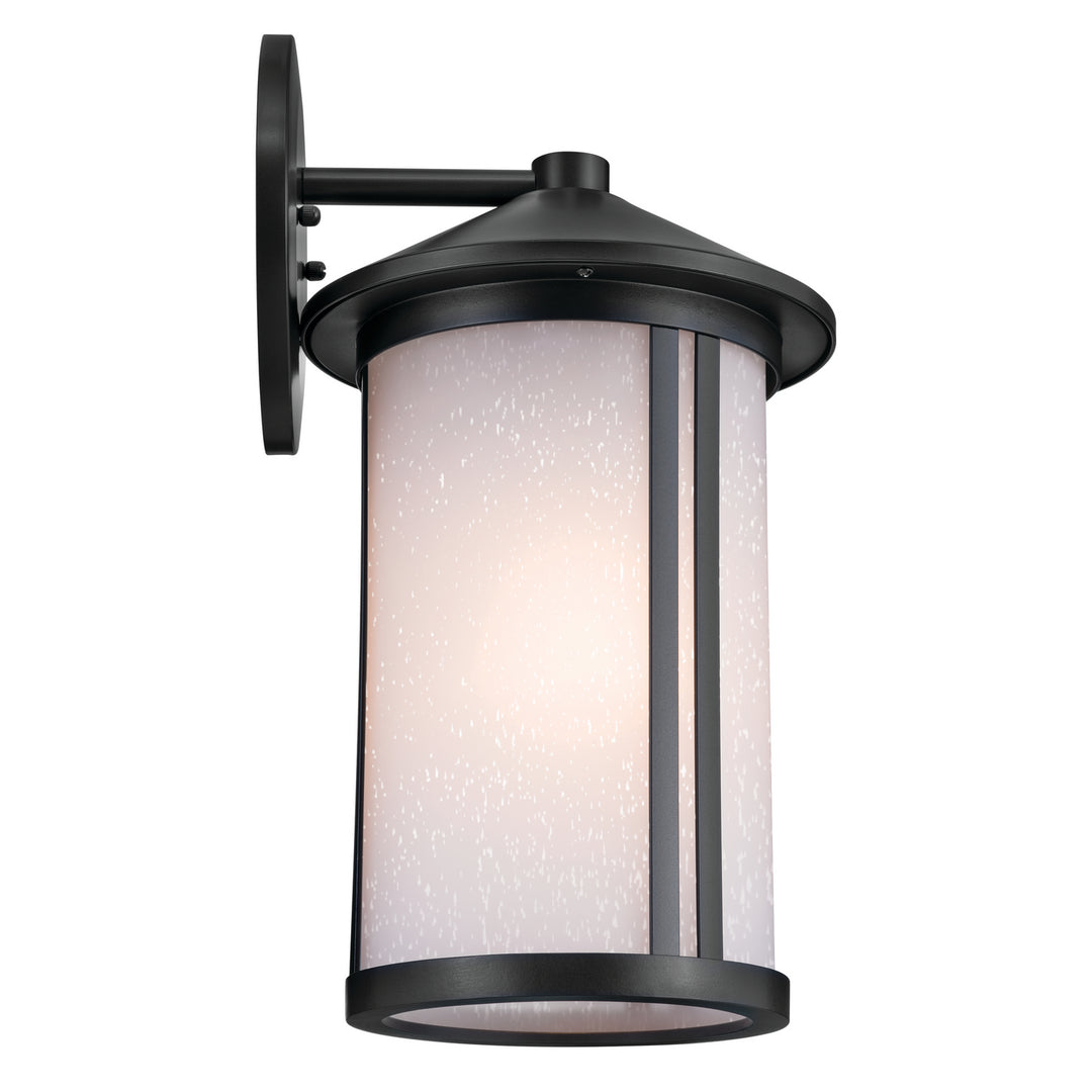Kichler Canada - 59100BK - One Light Outdoor Wall Mount - Lombard - Black
