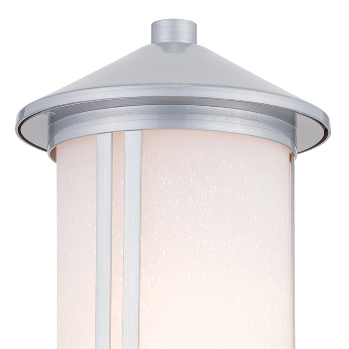 Kichler Canada - 59101BA - One Light Outdoor Post Mount - Lombard - Brushed Aluminum
