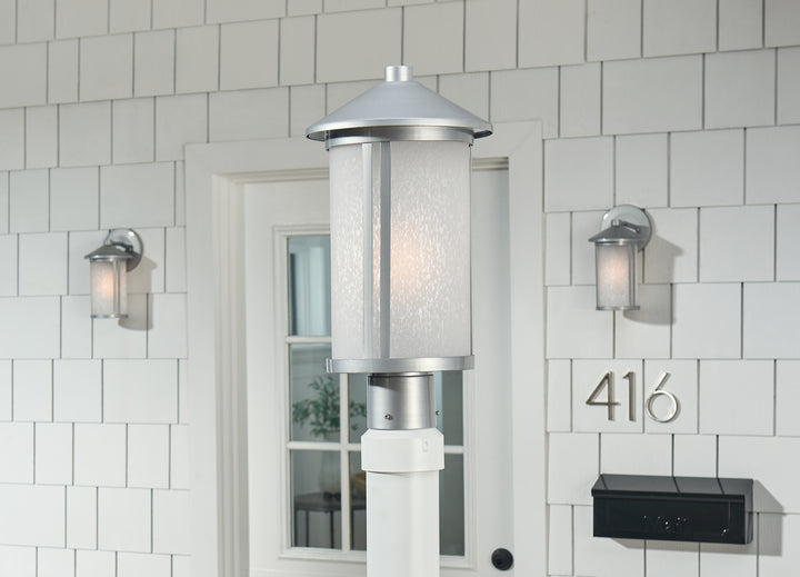 Kichler Canada - 59101BA - One Light Outdoor Post Mount - Lombard - Brushed Aluminum