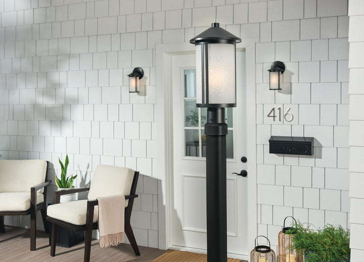 Kichler Canada - 59101BK - One Light Outdoor Post Mount - Lombard - Black