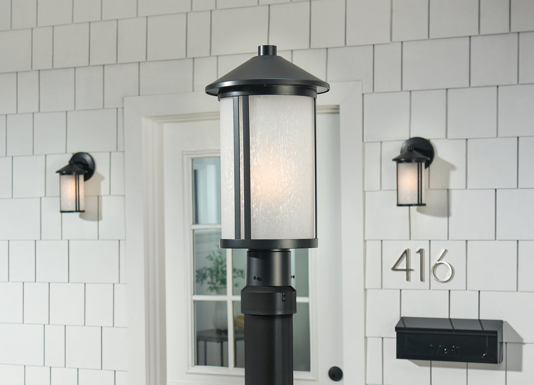 Kichler Canada - 59101BK - One Light Outdoor Post Mount - Lombard - Black