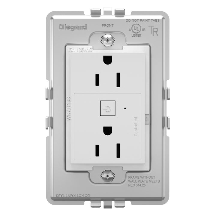 Legrand Canada - WNAR153W1 - Plus-Sized 15A Outlet - White