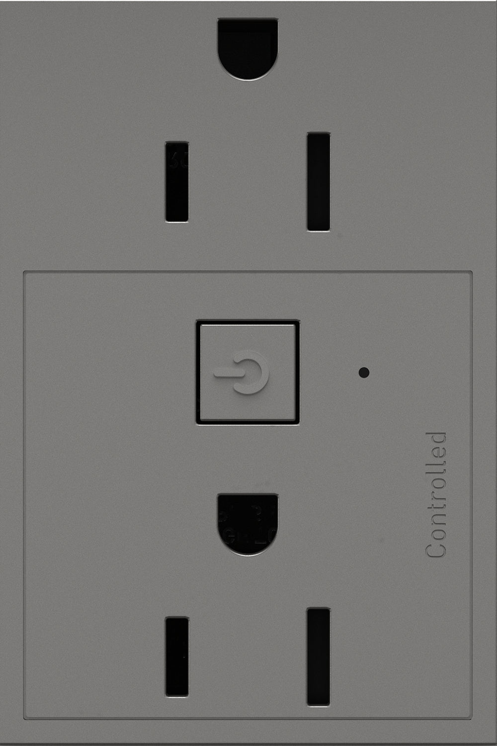 Legrand Canada - WNAR153M1 - Plus-Sized 15A Outlet - Magnesium