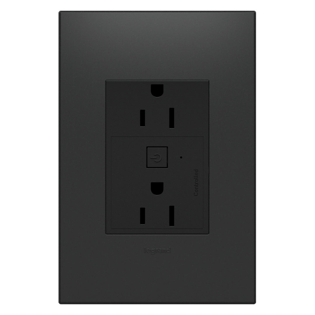 Legrand Canada - WNAR153G1 - Plus-Sized 15A Outlet - Graphite