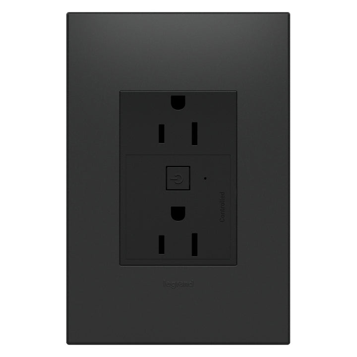 Legrand Canada - WNAR153G1 - Plus-Sized 15A Outlet - Graphite
