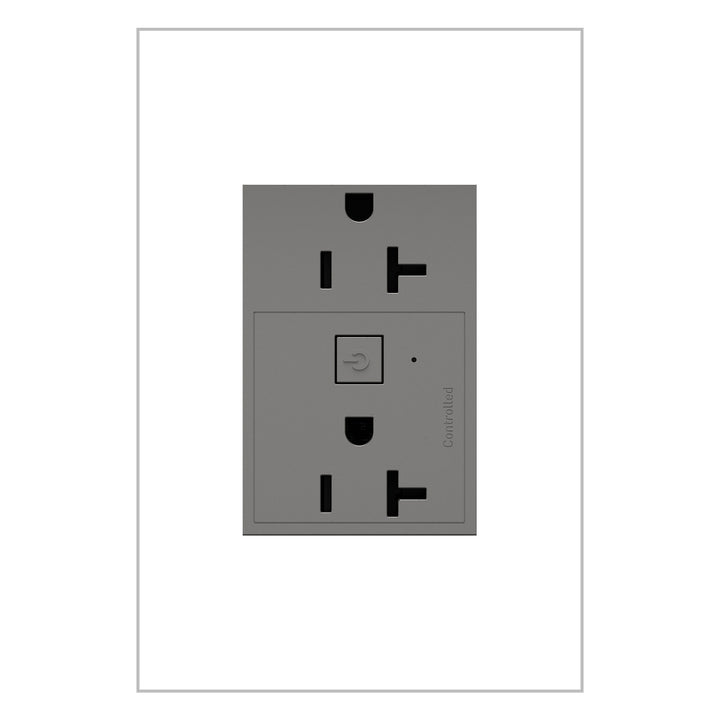 Legrand Canada - WNAR203M1 - Plus-Sized 20A Outlet - Magnesium