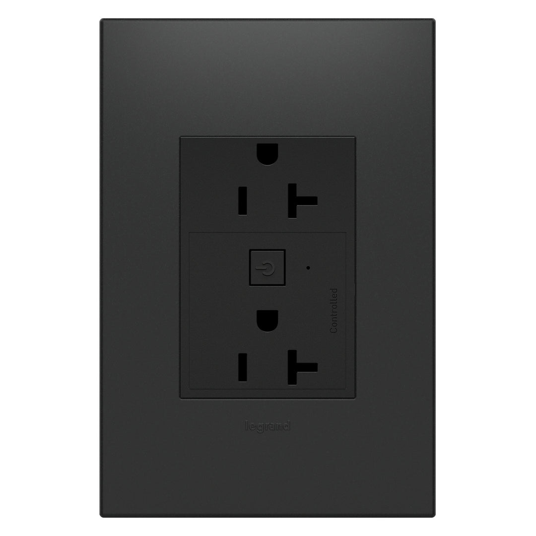 Legrand Canada - WNAR203G1 - Plus-Sized 20A Outlet - Graphite