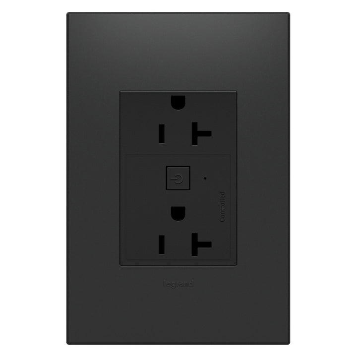 Legrand Canada - WNAR203G1 - Plus-Sized 20A Outlet - Graphite