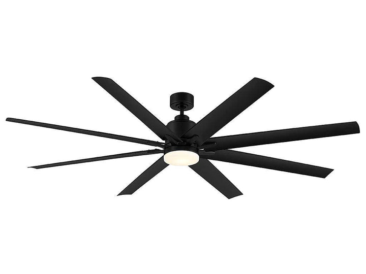 Meridian - M2025MBK - 72" Outdoor Ceiling Fan - Bluffton - Matte Black