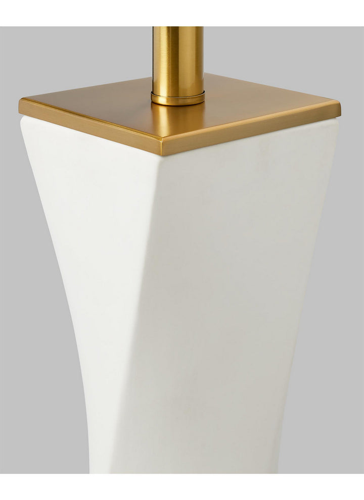 Visual Comfort Studio Canada - CT1211WL1 - One Light Table Lamp - Lagos - White Leather