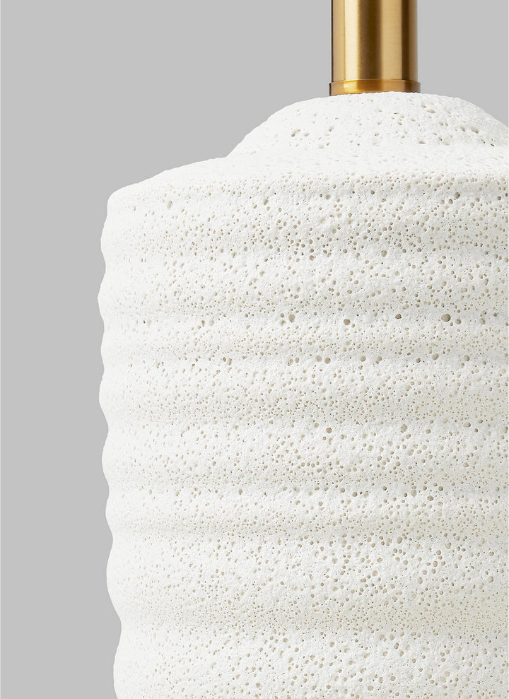 Visual Comfort Studio Canada - CT1201PRW1 - One Light Table Lamp - Waveland - Porous White