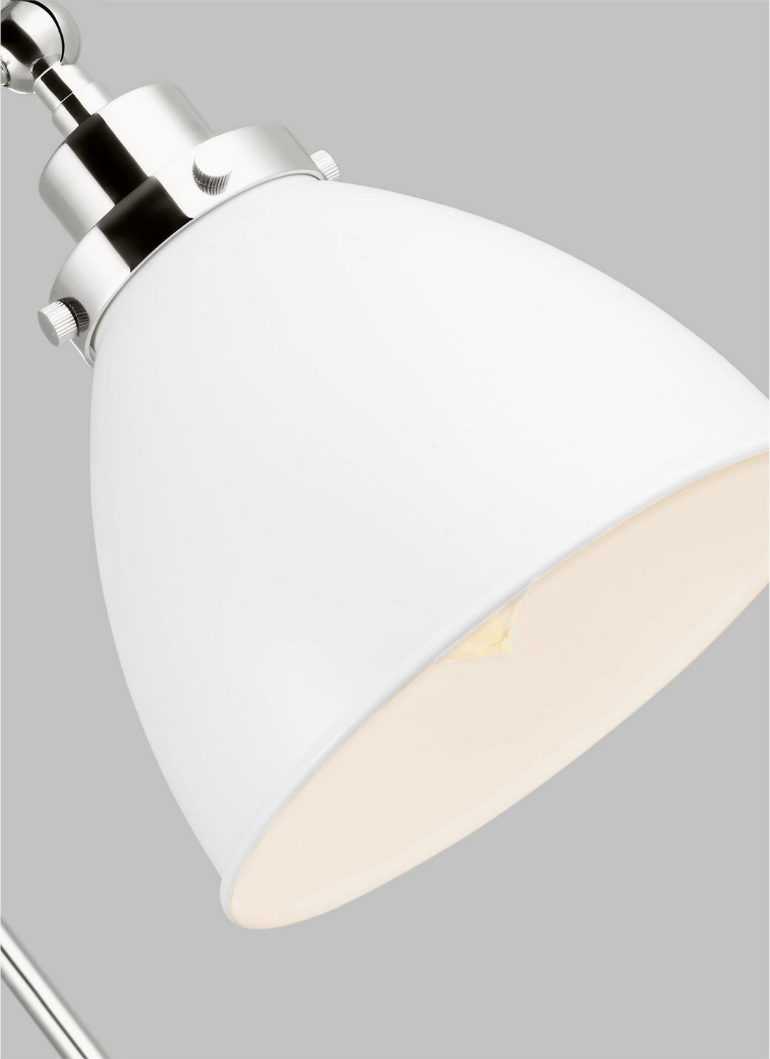 Visual Comfort Studio Canada - CW1161MWTPN - One Light Wall Sconce - Wellfleet - Matte White and Polished Nickel