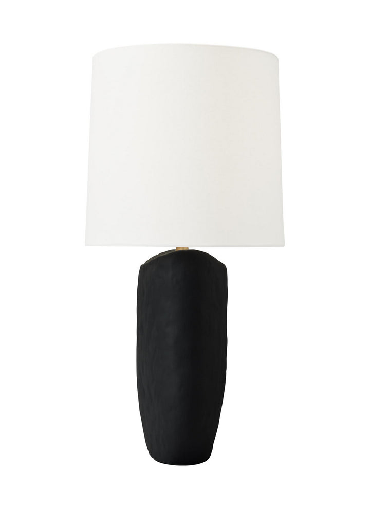 Visual Comfort Studio Canada - HT1031RBC1 - One Light Table Lamp - Cenotes - Rough Black Ceramic