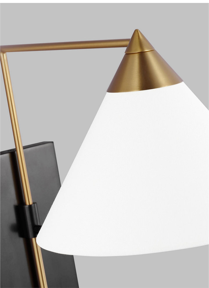 Visual Comfort Studio Canada - KWL1121BBSBNZ - One Light Wall Sconce - Franklin - Burnished Brass and Deep Bronze