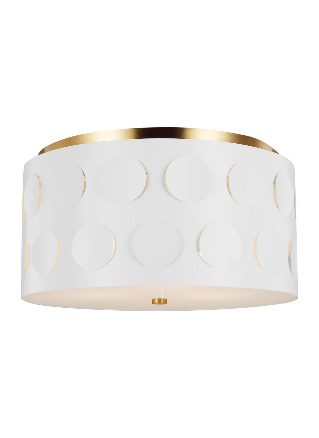 Visual Comfort Studio Canada - KSF1013BBS - Three Light Flush Mount - Dottie - Burnished Brass