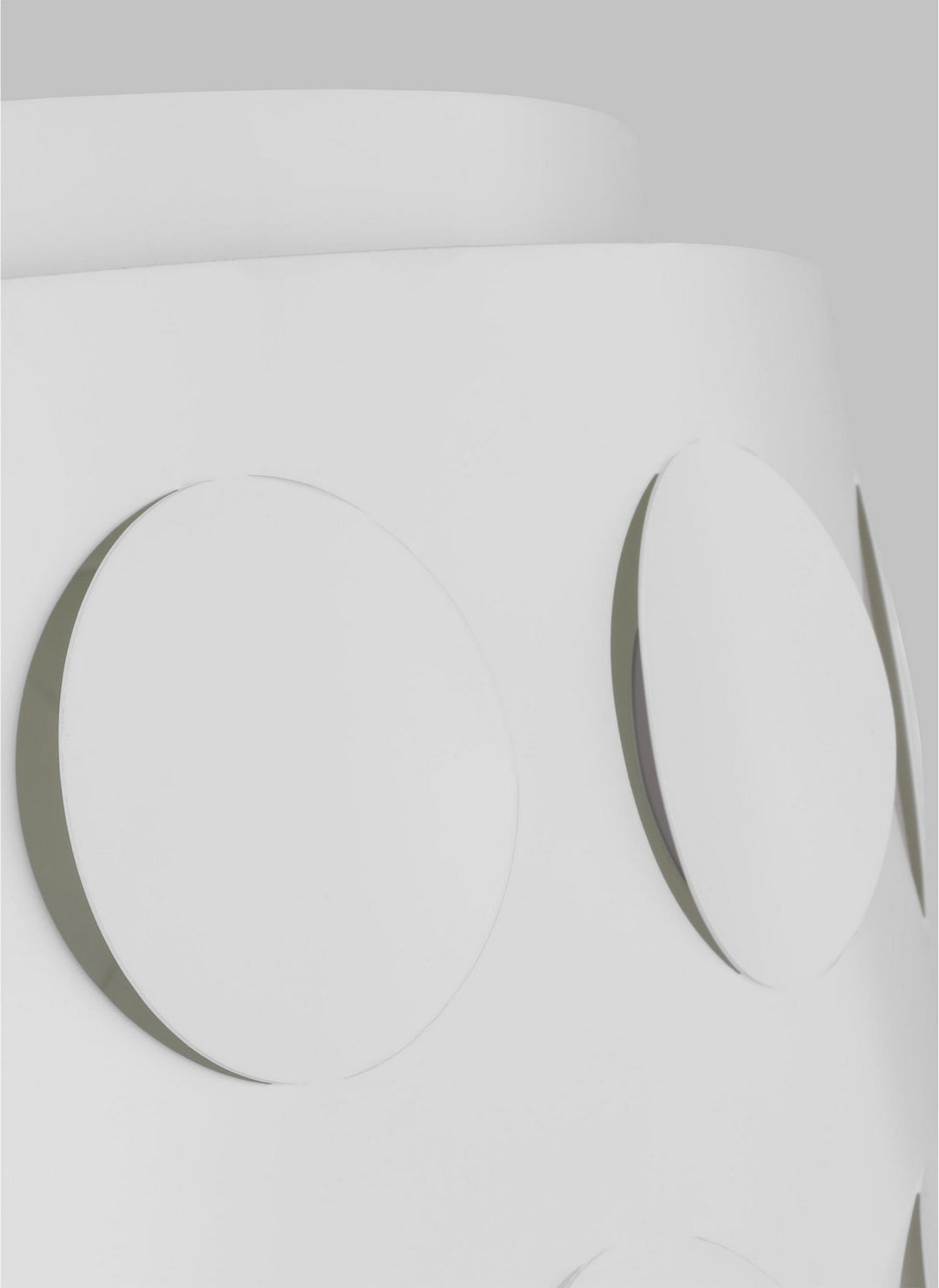 Visual Comfort Studio Canada - KSF1013MWT - Three Light Flush Mount - Dottie - Matte White