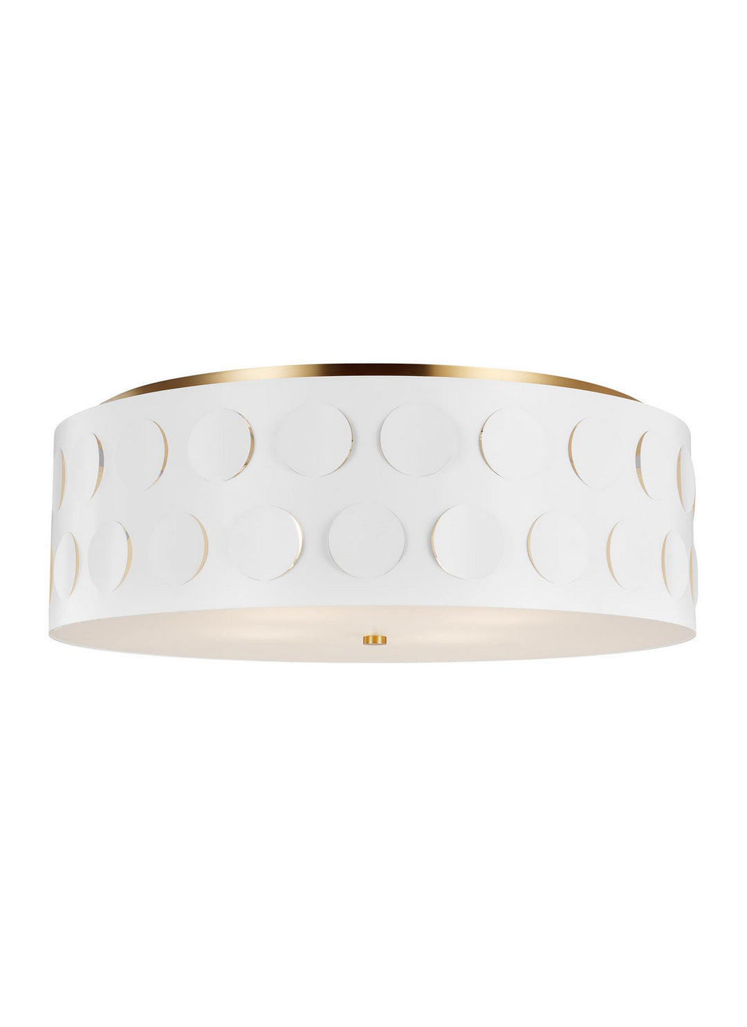 Visual Comfort Studio Canada - KSF1024BBS - Four Light Flush Mount - Dottie - Burnished Brass