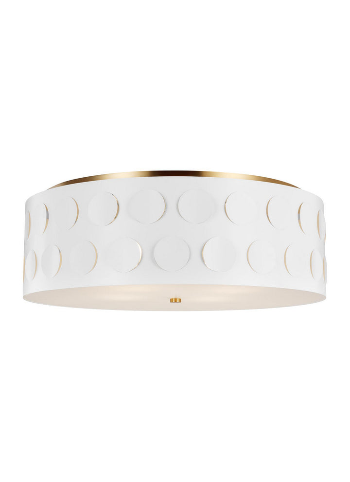 Visual Comfort Studio Canada - KSF1024BBS - Four Light Flush Mount - Dottie - Burnished Brass