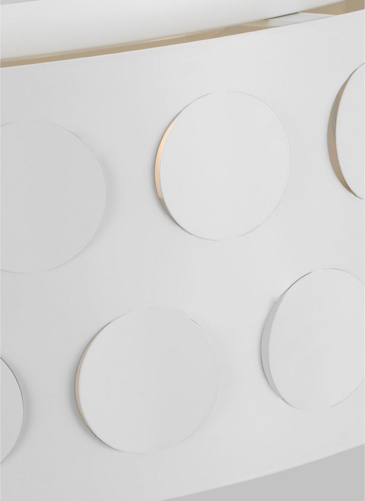 Visual Comfort Studio Canada - KSF1024MWT - Four Light Flush Mount - Dottie - Matte White