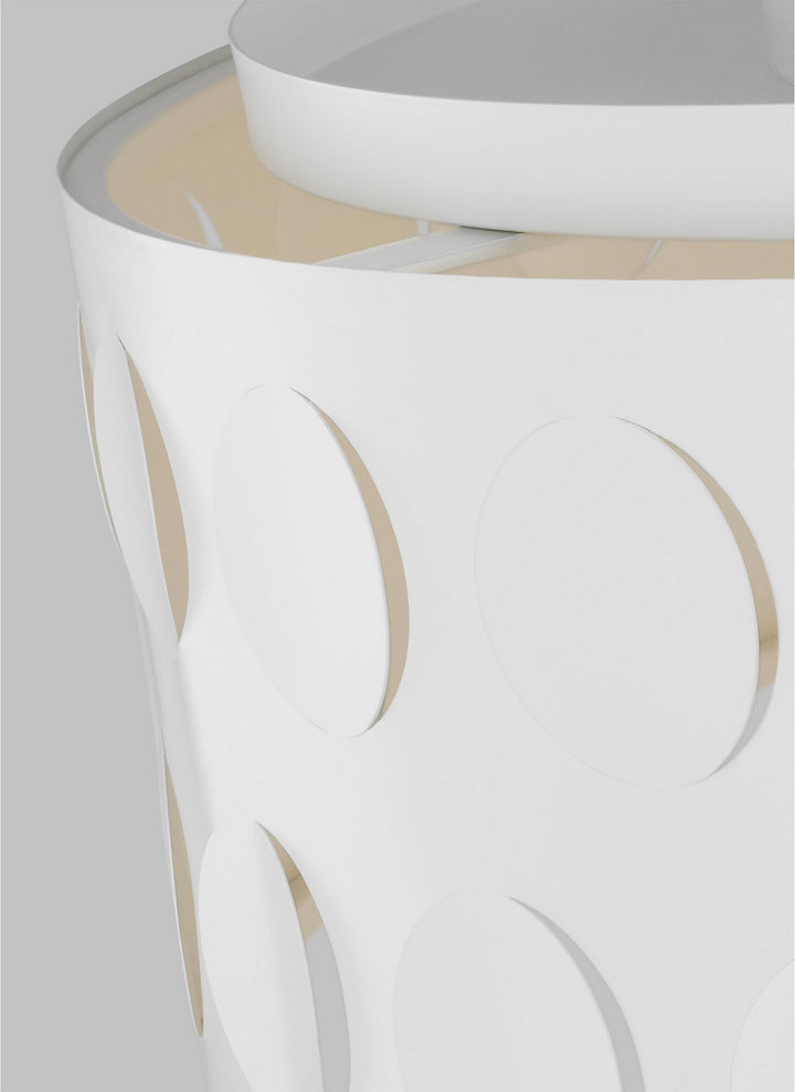 Visual Comfort Studio Canada - KSF1024MWT - Four Light Flush Mount - Dottie - Matte White