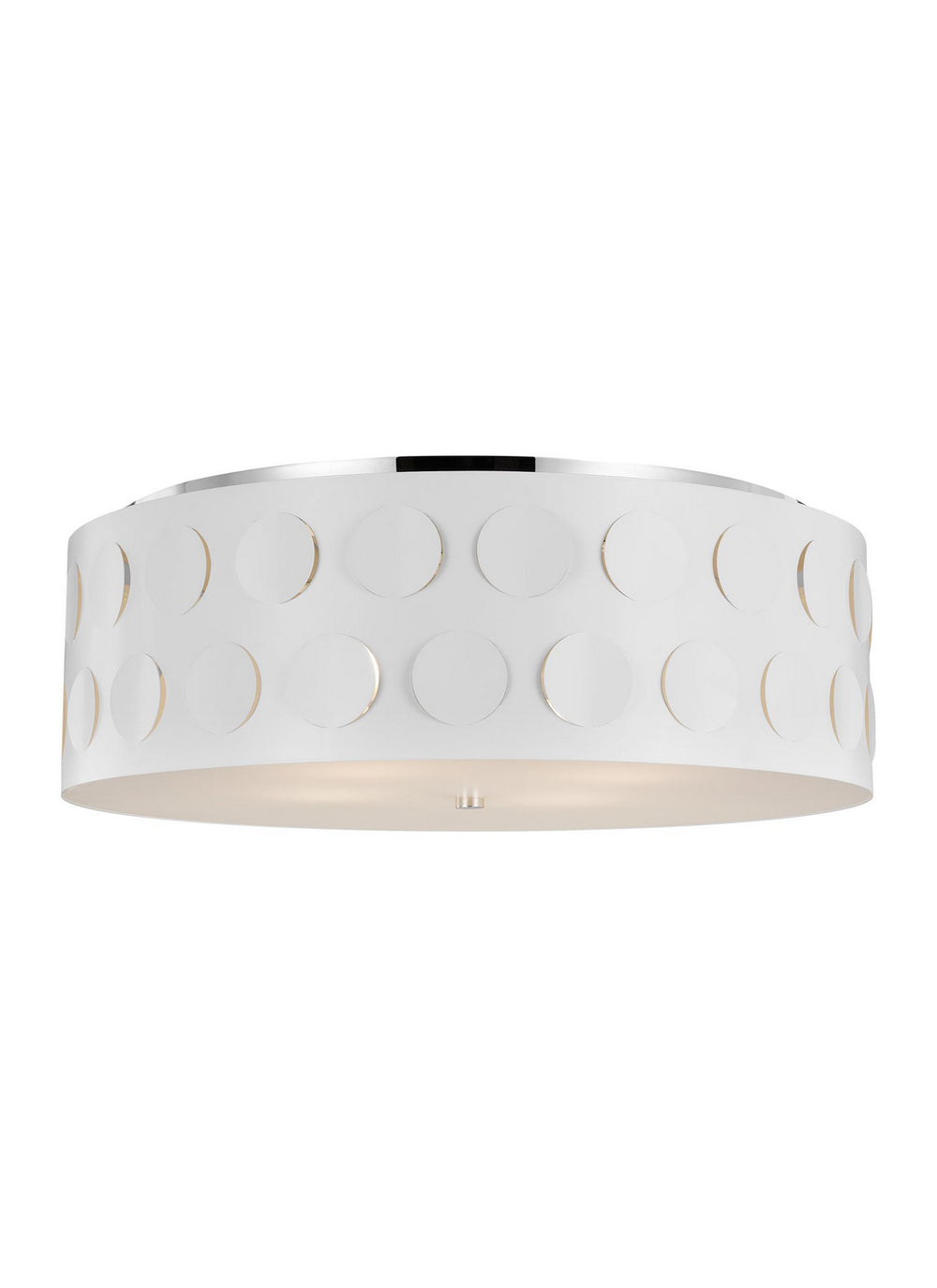 Visual Comfort Studio Canada - KSF1024PN - Four Light Flush Mount - Dottie - Polished Nickel