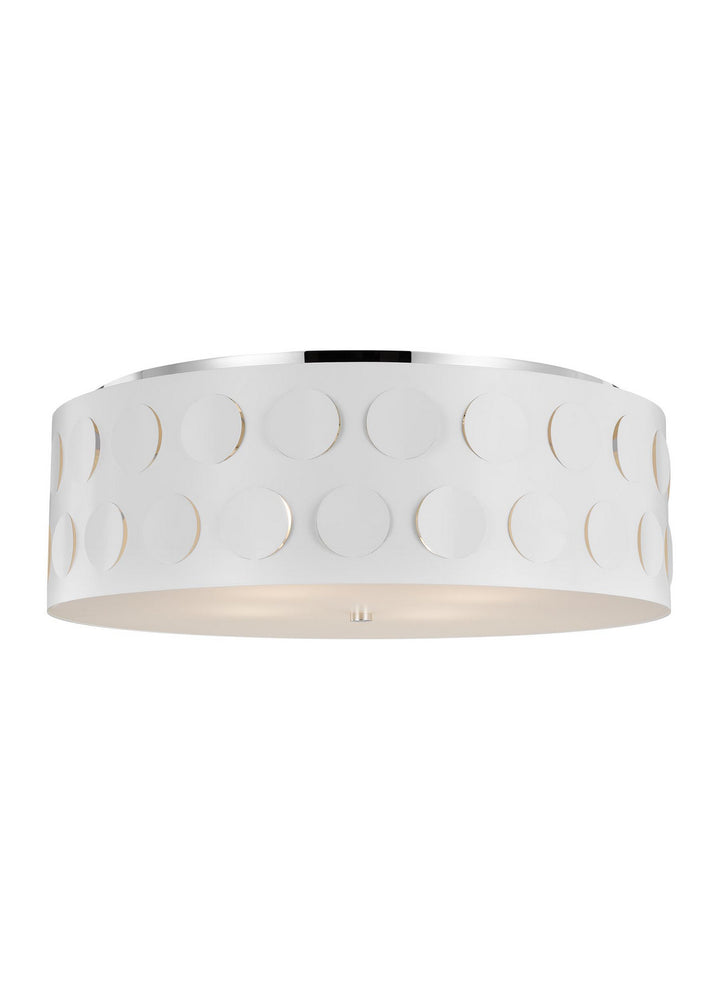 Visual Comfort Studio Canada - KSF1024PN - Four Light Flush Mount - Dottie - Polished Nickel