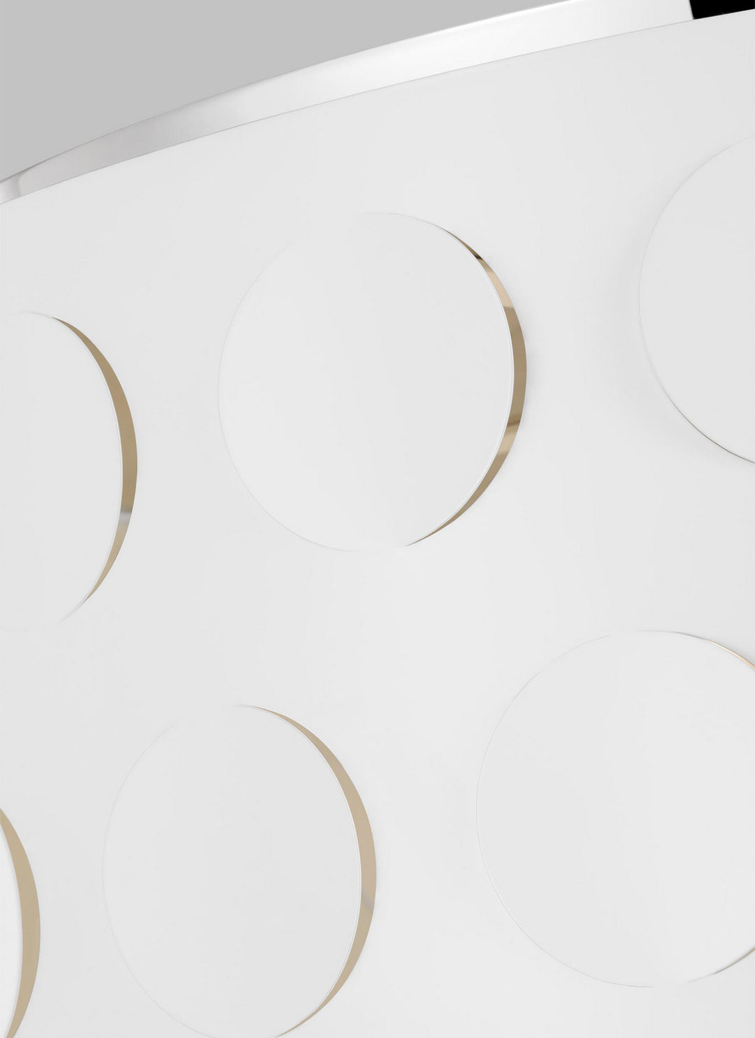 Visual Comfort Studio Canada - KSF1024PN - Four Light Flush Mount - Dottie - Polished Nickel