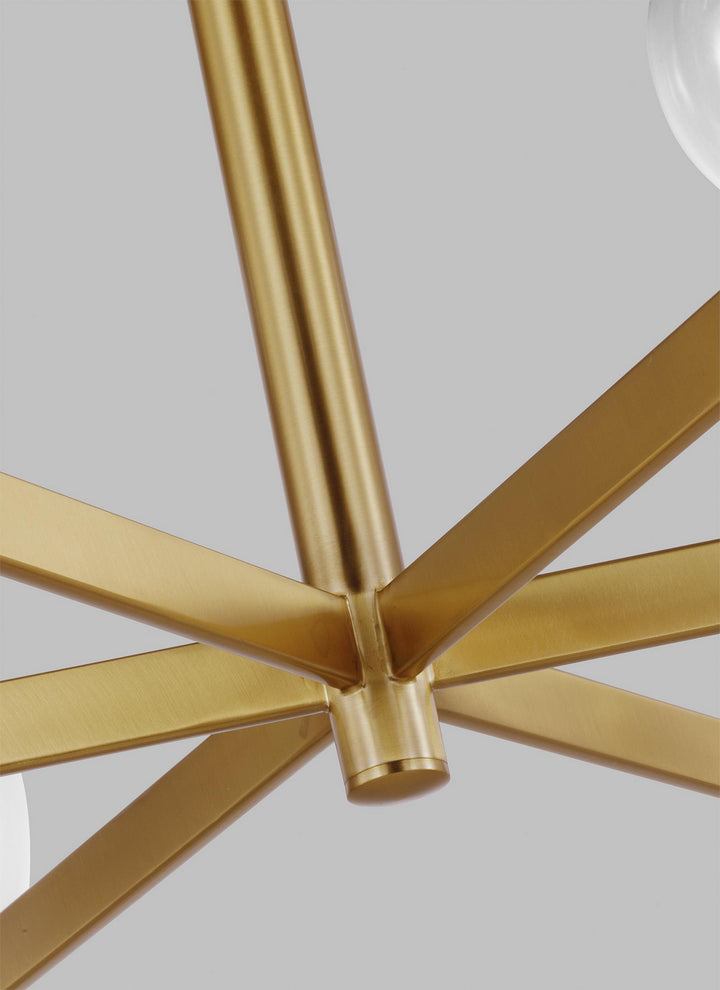 Visual Comfort Studio Canada - KSC10018BBSCG - 18 Light Chandelier - Londyn - Burnished Brass with Clear Glass