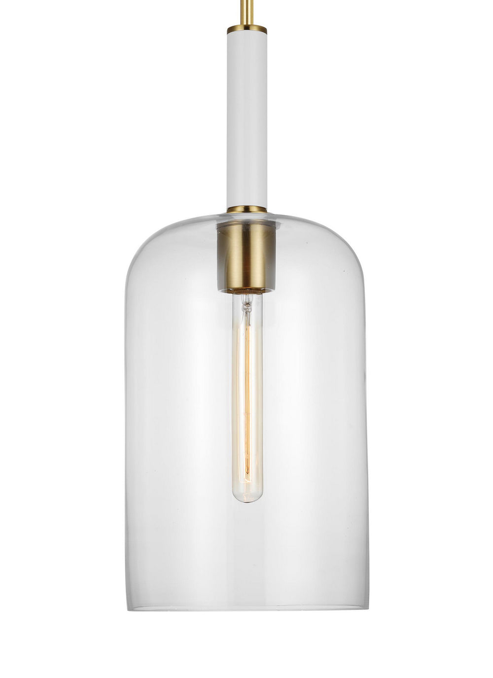 Visual Comfort Studio Canada - KSP1051BBSGW - One Light Pendant - Monroe - Burnished Brass