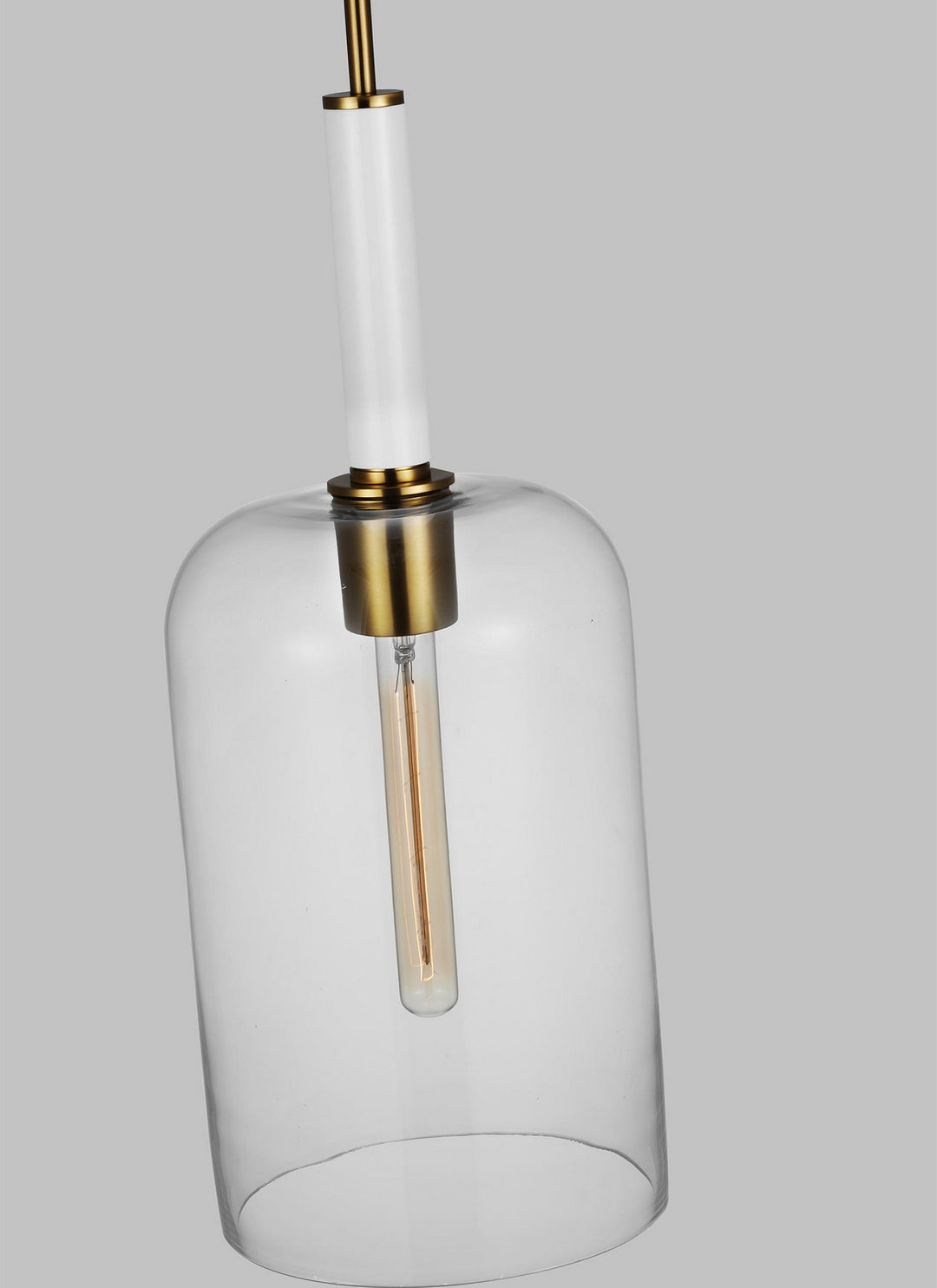 Visual Comfort Studio Canada - KSP1051BBSGW - One Light Pendant - Monroe - Burnished Brass