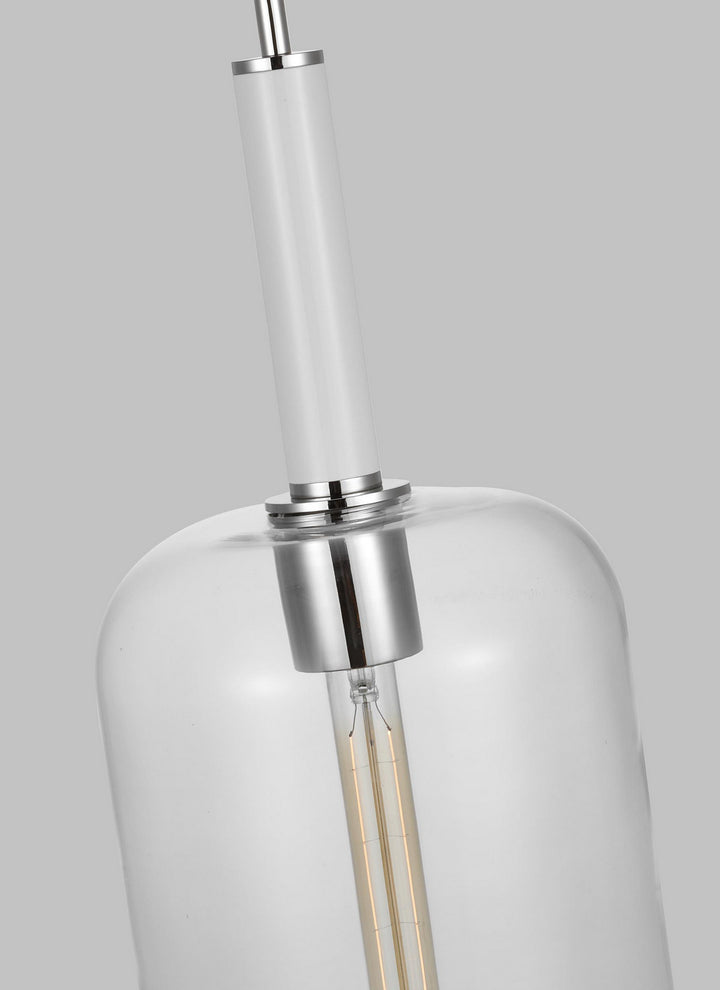 Visual Comfort Studio Canada - KSP1051PNGW - One Light Pendant - Monroe - Polished Nickel