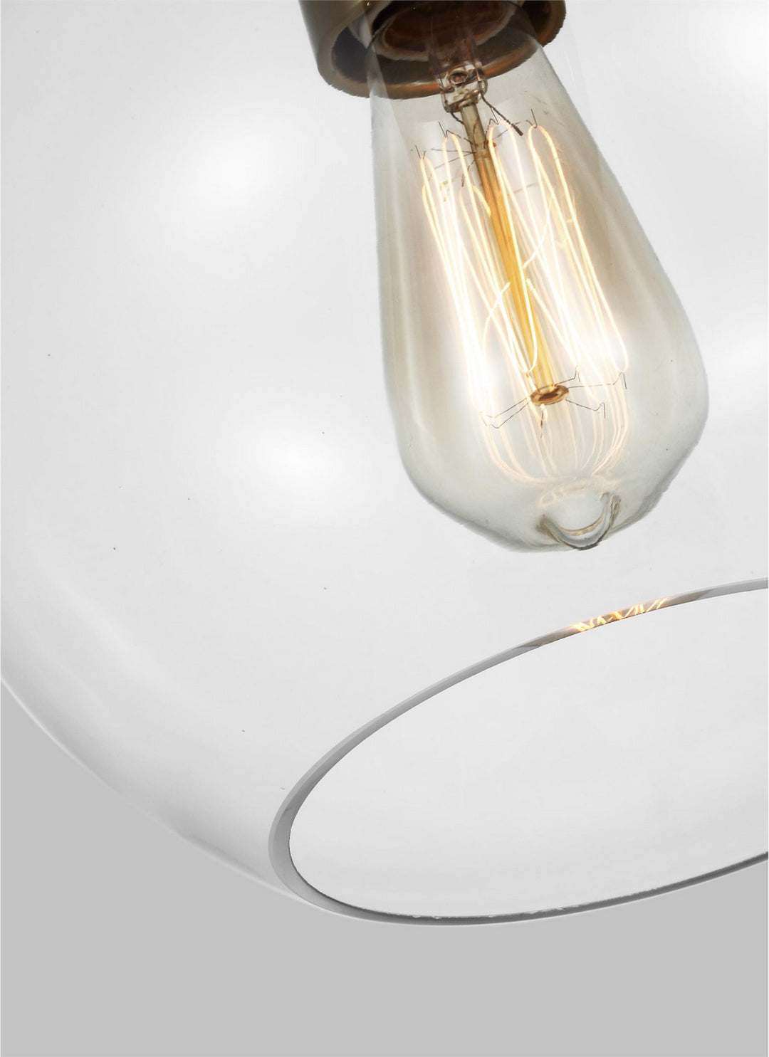 Visual Comfort Studio Canada - KSP1061BBSGW - One Light Pendant - Monroe - Burnished Brass