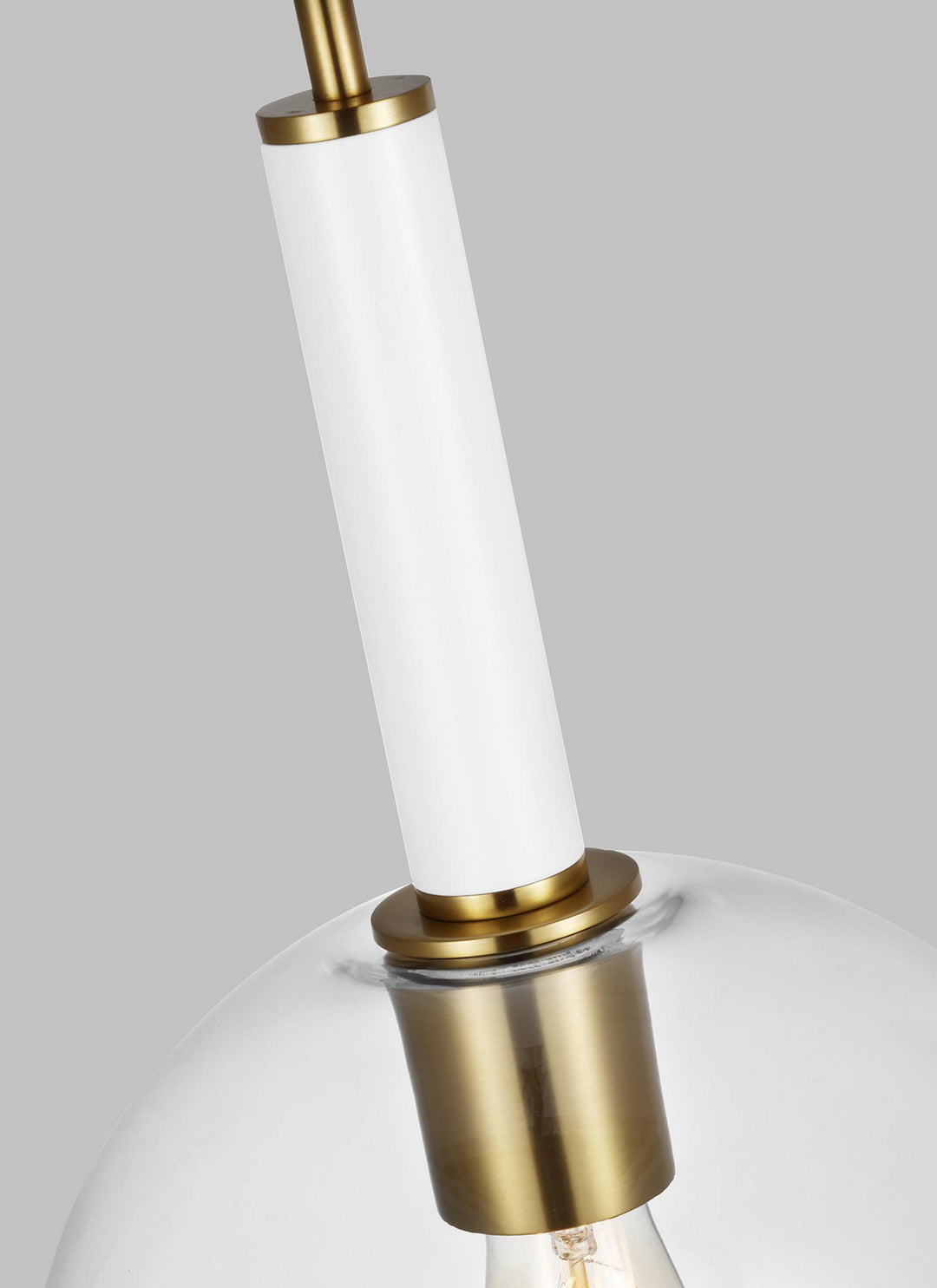 Visual Comfort Studio Canada - KSP1061BBSGW - One Light Pendant - Monroe - Burnished Brass