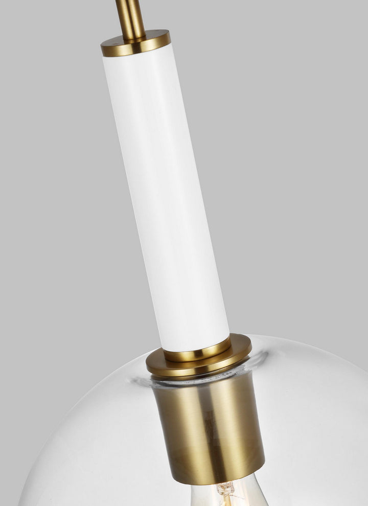 Visual Comfort Studio Canada - KSP1061BBSGW - One Light Pendant - Monroe - Burnished Brass
