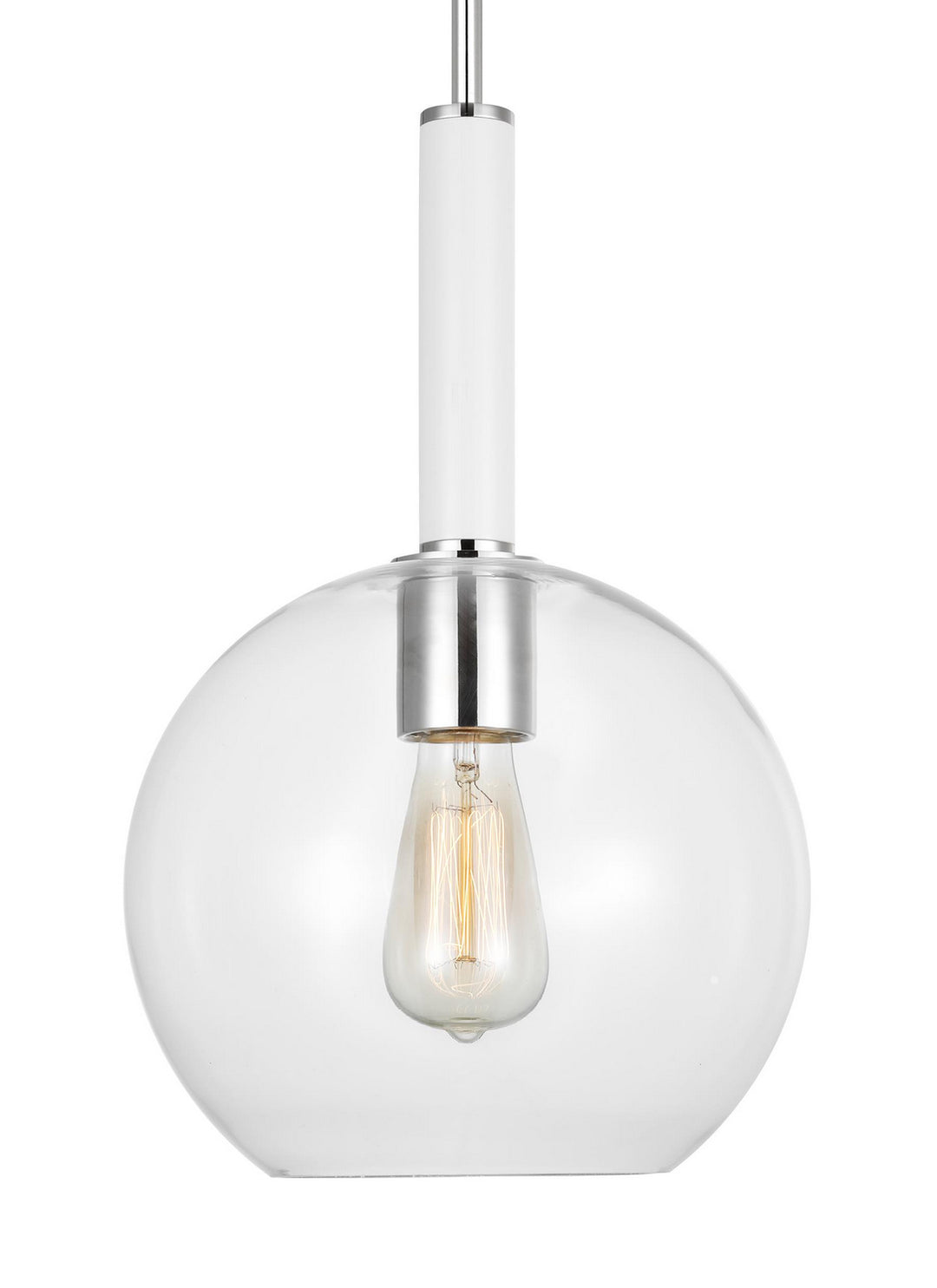 Visual Comfort Studio Canada - KSP1061PNGW - One Light Pendant - Monroe - Polished Nickel