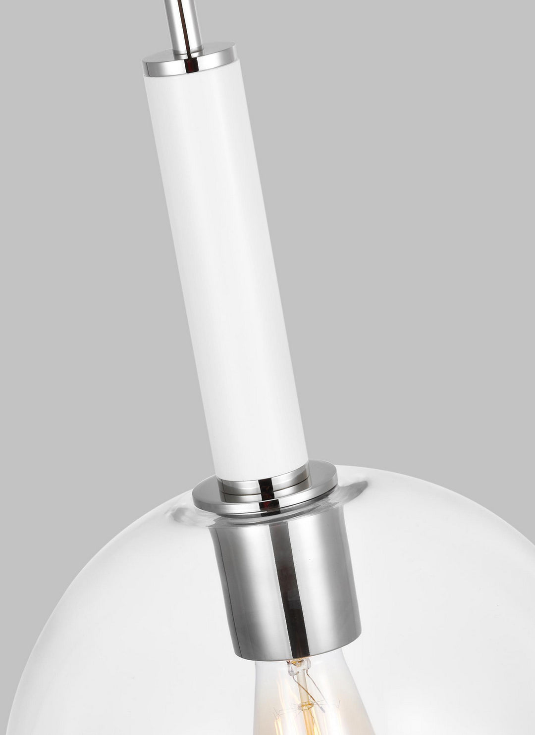 Visual Comfort Studio Canada - KSP1061PNGW - One Light Pendant - Monroe - Polished Nickel