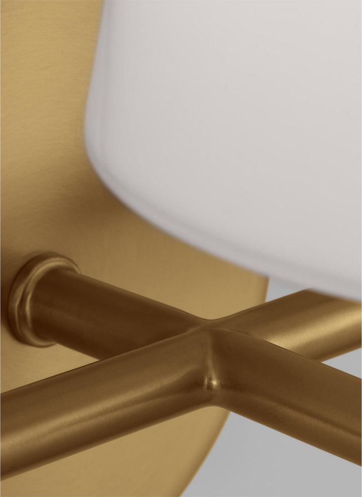 Visual Comfort Studio Canada - KSV1013BBSGW - Three Light Vanity - Monroe - Burnished Brass