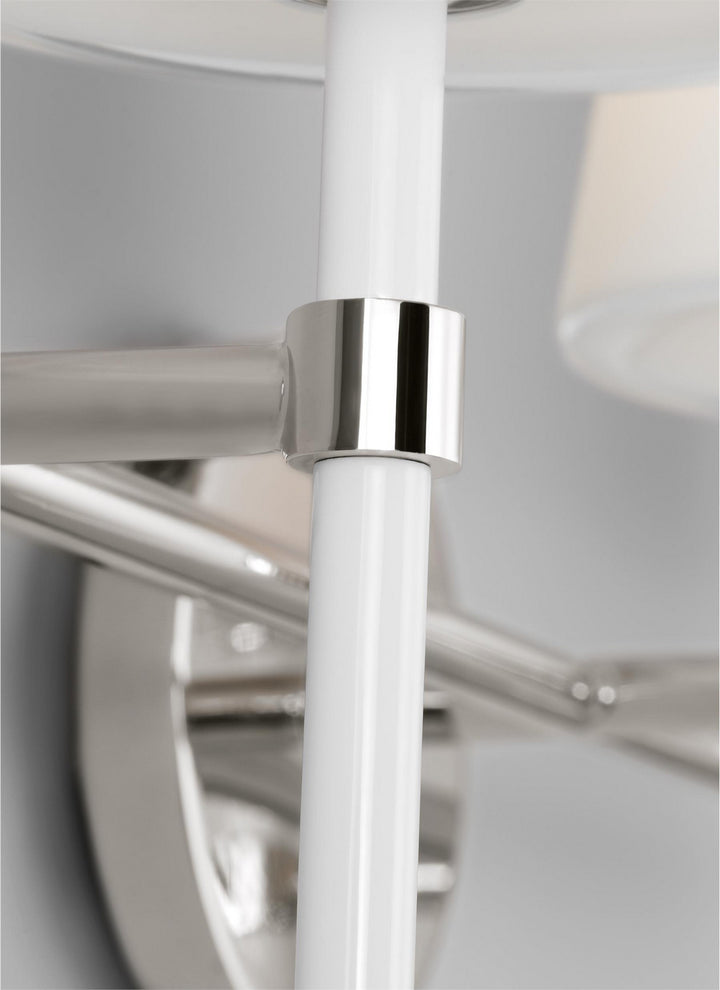 Visual Comfort Studio Canada - KSV1013PNGW - Three Light Vanity - Monroe - Polished Nickel