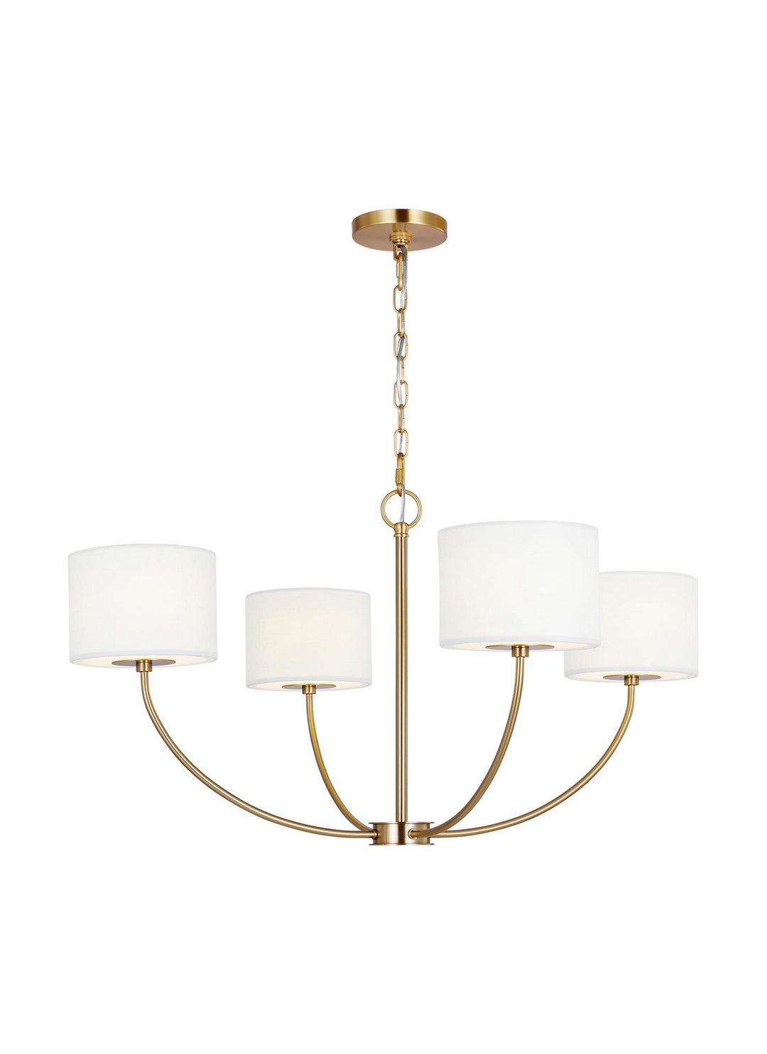 Visual Comfort Studio Canada - KSC1034BBS - Four Light Chandelier - Sawyer - Burnished Brass
