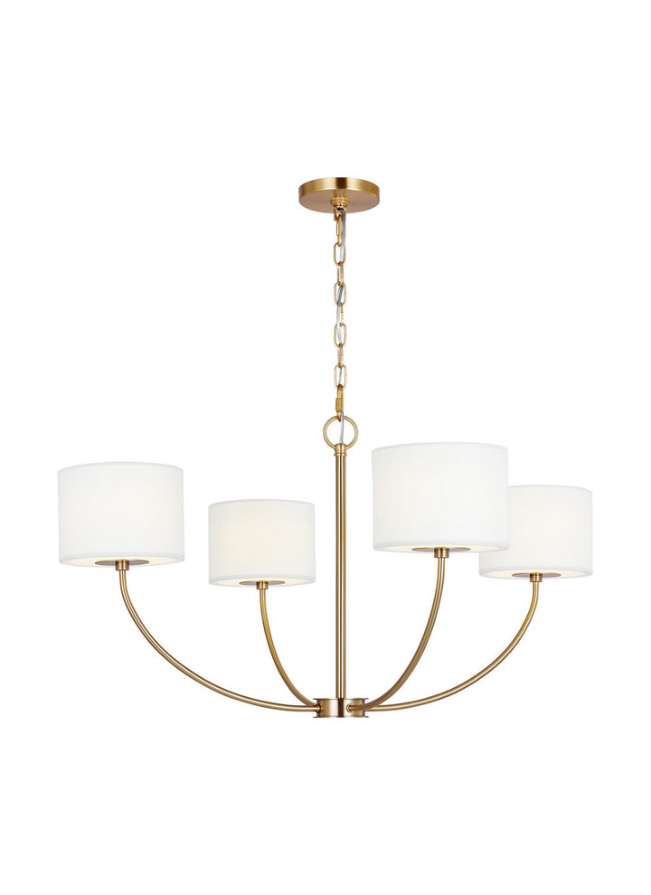 Visual Comfort Studio Canada - KSC1034BBS - Four Light Chandelier - Sawyer - Burnished Brass