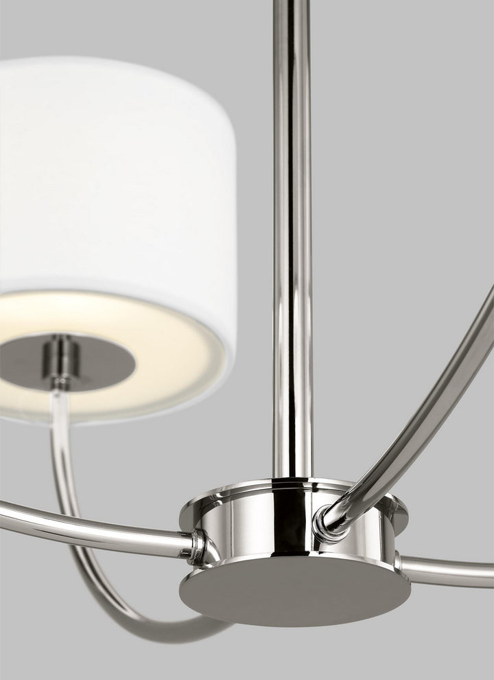 Visual Comfort Studio Canada - KSC1034PN - Four Light Chandelier - Sawyer - Polished Nickel