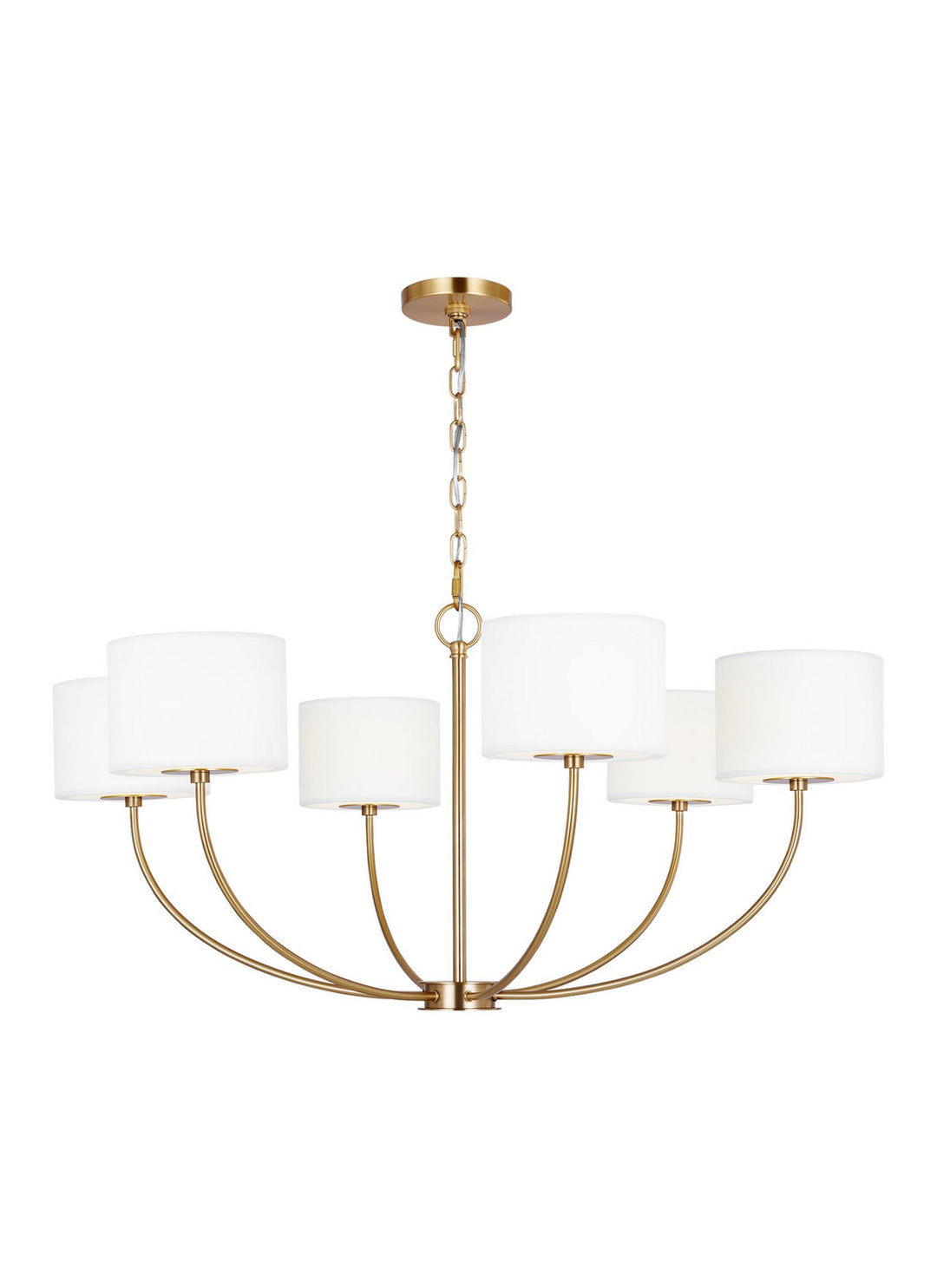 Visual Comfort Studio Canada - KSC1046BBS - Six Light Chandelier - Sawyer - Burnished Brass