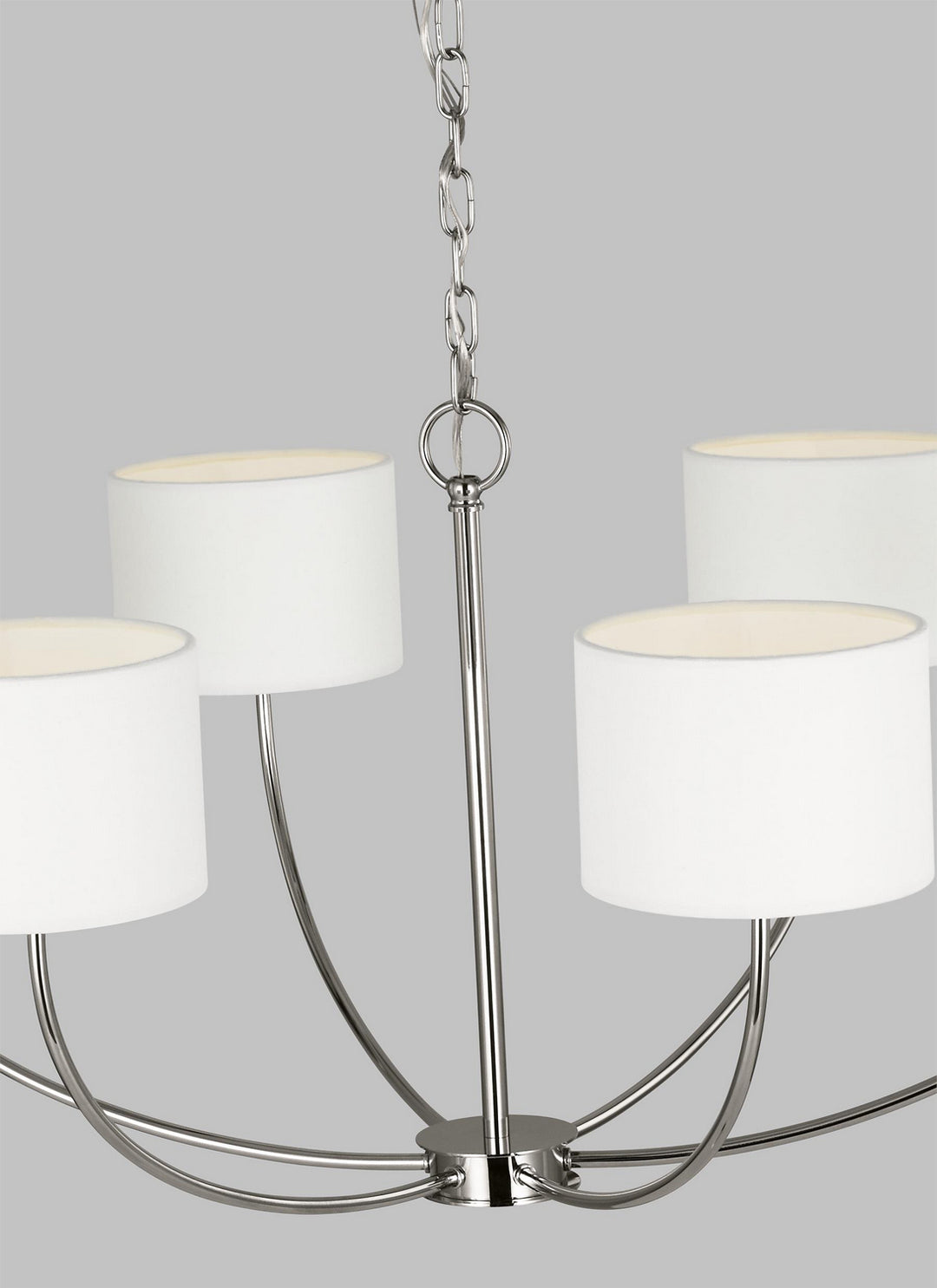Visual Comfort Studio Canada - KSC1046PN - Six Light Chandelier - Sawyer - Polished Nickel